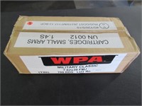 Case 700 Rounds WPA 7.62 x 39 FMJ Ammo
