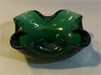 Murano Italian Mid Century Art Glass Dish
