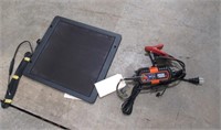 Lot - Solar Trickle Charger & B&D Charger