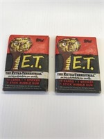 2 packs ET Cards