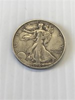 1940 S Walking Liberty Silver Half Dollar
