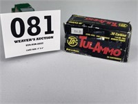 TulAmmo 30 carbine 110gr FMJ 10rds