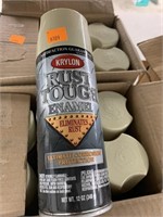 4 boxes Krylon Rust Tough Enamel spray paint