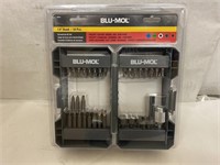 (6x bid)Blu-Mol 54pc Screwdriver Bit Set