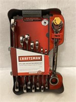 Craftsman 8pc Dual Ratcheting Wrench Set-Metric