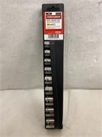 (12x bid)Craftsman 9pc Socket Set-Inch