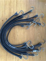 Rubber bungee straps