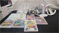 WII CONSOLE CONTROLLERS 7 GAMES AND MORE