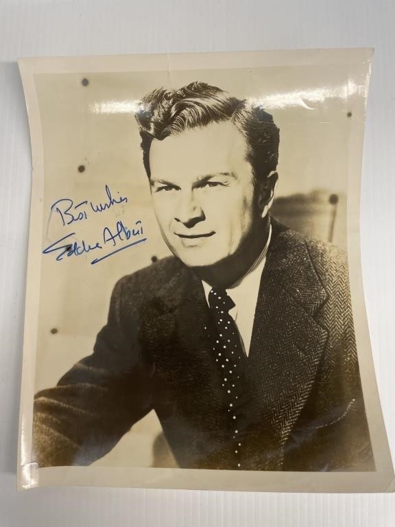 Vintage Eddie Albert Autographed Photo