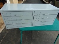 Heavy duty metal garage drawer unit