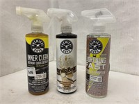 (3)Assorted 16oz Chemical Guys Cleaning Products