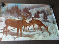 Giant Deer canvas print
