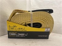 SmartStraps 3"x30' Recovery Strap w/ Loop Ends