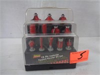 12 pc. Carbide Tipped Router Set