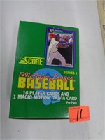 1991 Score Baseball Card Set