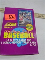 1991 Score Baseball Card Set