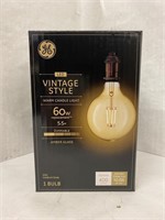 (9x bid)GE 60W LED Vintage Style Light Bulb