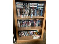 (3) Shelves of DVD Movies