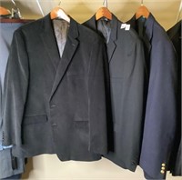 Mens Suit Jackets- 1 48L, & 2 50R