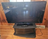 Samsung 55 " Smart TV With Swivel Media Cabinet
