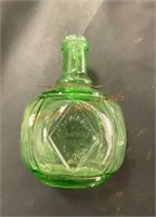 Vintage, Hayward hand, fire grenade, green glass