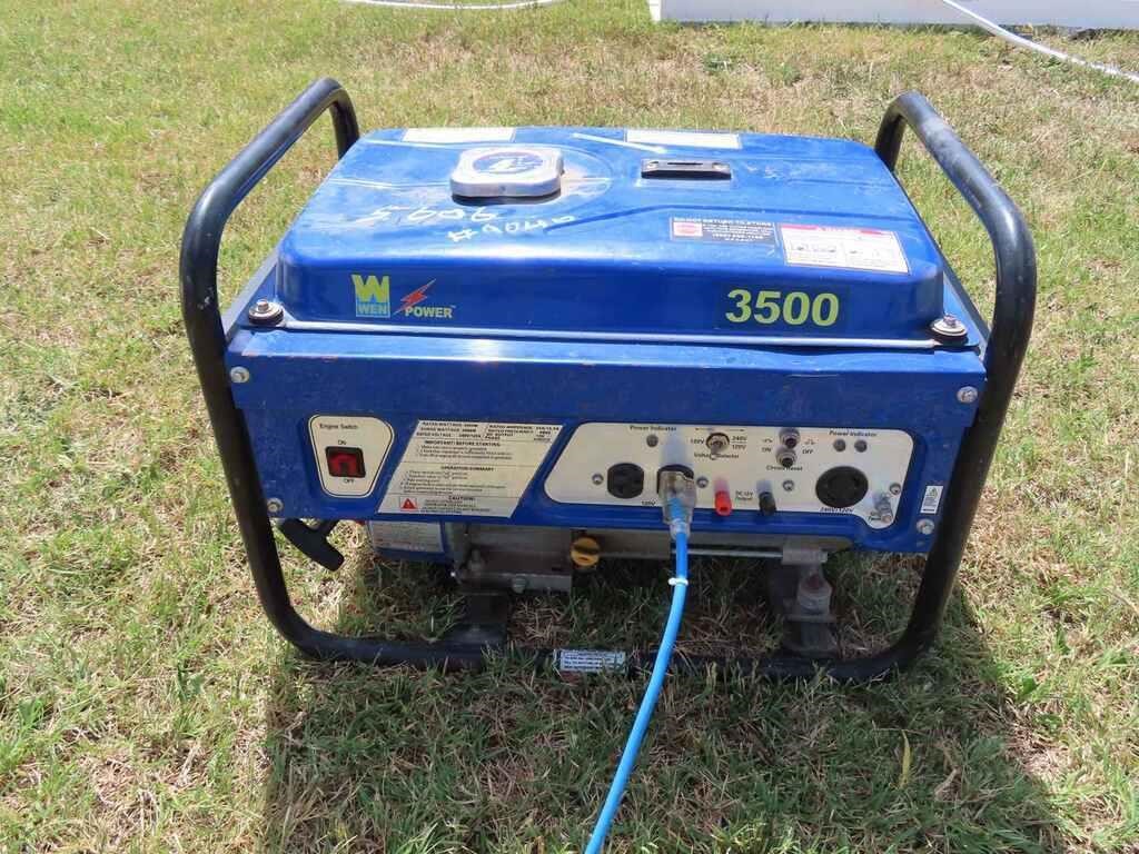 WEN Power 3500 Gas Generator, working condition