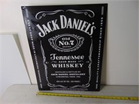 Metal Jack Daniels sign