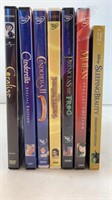 Disney Princess DVD Lot