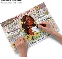 African American Wall Art Inspirational Puzzle