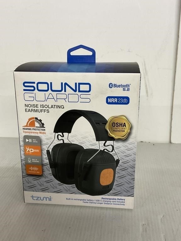 SOUND GUARD EARMUFFS