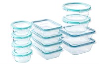 Snapware 24-Pc Glass Food Storage Container Set