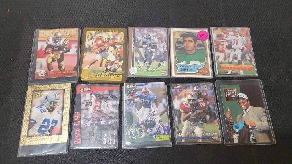 10 SPORTS CARDS