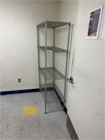 Shelves - 2 pcs - 1 metal , 1 plastic