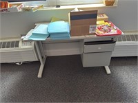 Desk - Teachers - Office - Metal