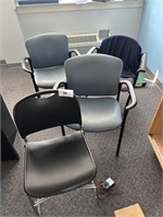 Reception Chairs - 4 pcs asstd