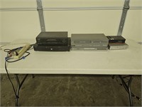 5 DVD Players and VCRs