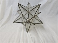 Antique Moravian Star Light Fixture
