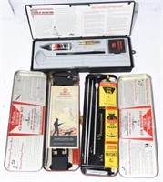 3 Partial Gun Cleaning kits. TO include Rods,