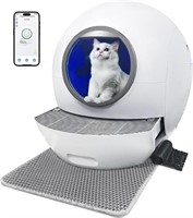 KungFuPet Self-Cleaning Cat Litter Box