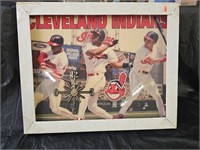 NIB Cleveland Indians Baseball Wall Clock