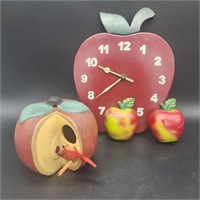 Apple Clock, Bank & Wall hangers