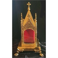 Fabulous large Gothic cathedral reliquary for you
