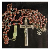 A gorgeous very old nuns 15 decade side rosary wi