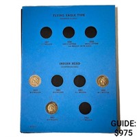 1859-1909 Indian Head Cent Book (37 Coins)