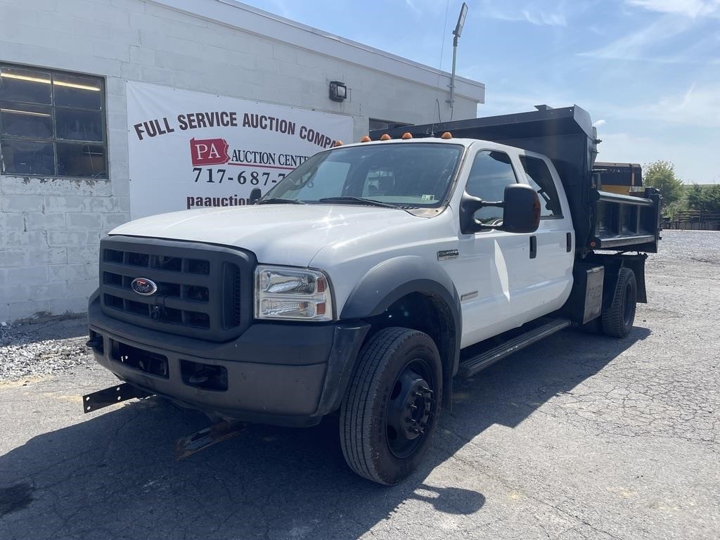 2007 Ford F-450 XL Super Duty 4x4 Truck W/Dump Bed