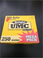 250 rounds of Remington  380 Ammo