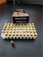 50 rounds of Blazer 9mm ammo