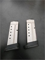 2 Smith and wesson  40 s&w magazines