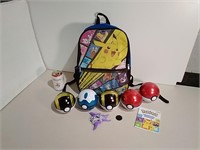 Pokémon Backpack As Shown W/ Toys