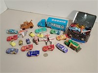 Lot Of Movie Cars Vehicles & Airplanes
